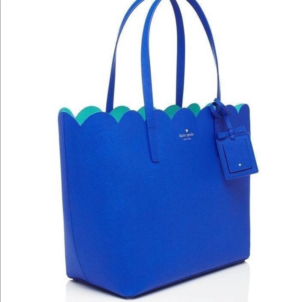 Kate Spade Scalloped Tote Bag